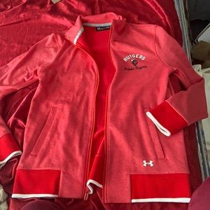 Rutgers zip up sweater